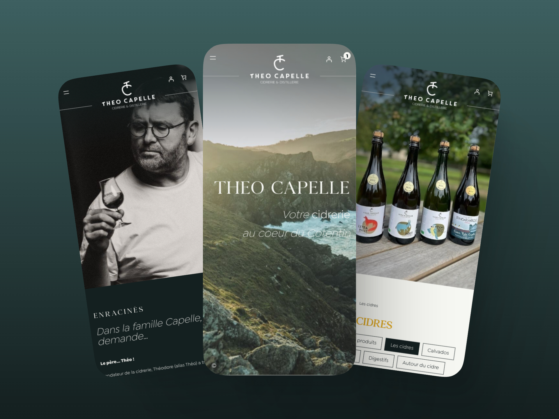 site théo capelle mobile